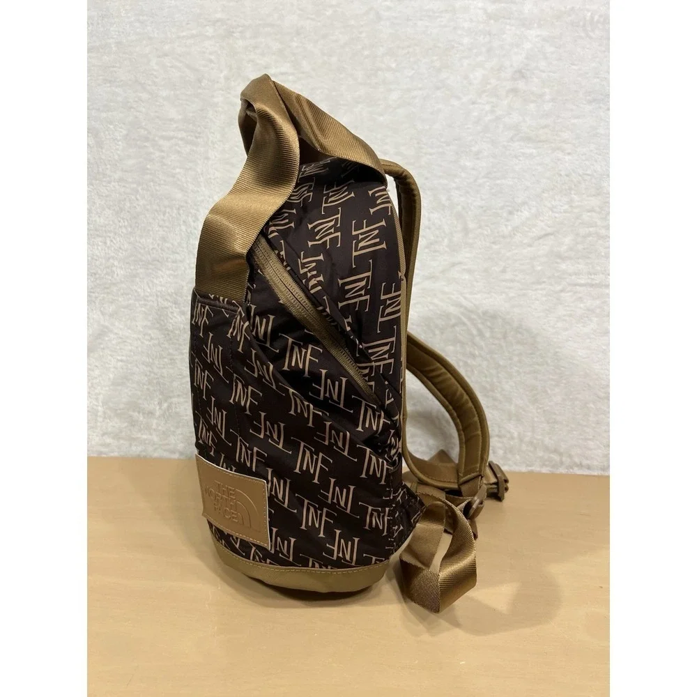 The North Face Never Stop Mini Backpack‎ 5L Brown Tan Monogram NF0A81DV